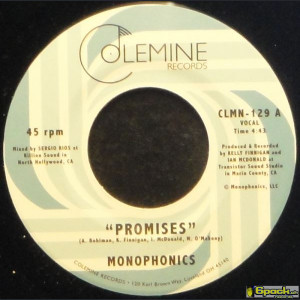 MONOPHONICS - PROMISES / STRANGE