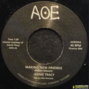 JEANIE TRACY - MAKING NEW FRIENDS / TRIPPIN' ON THE SOUNDS