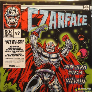 CZARFACE (INSPECTAH DECK & 7L & ESOTERIC) - EVERY HERO NEEDS A VILLAIN (COLORED VINYL)