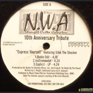 N.W.A. - STRAIGHT OUTTA COMPTON - 10TH ANNIVERSARY TRIBUTE