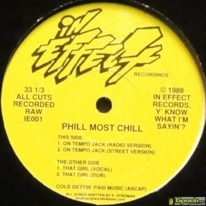 PHILL MOST CHILL - ON TEMPO JACK