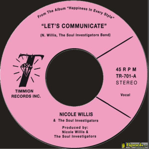 NICOLE WILLIS & THE SOUL INVESTIGATORS - LET'S COMMUNICATE