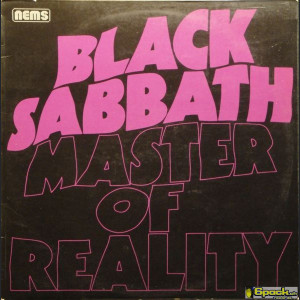 BLACK SABBATH - MASTER OF REALITY