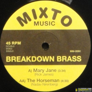 BREAKDOWN BRASS - MARY JANE / THE HORSEMAN