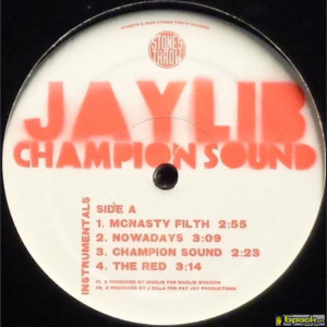 JAYLIB - CHAMPION SOUND - INSTRUMENTALS