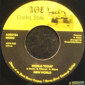 NEW WORLD - THE WORLD TO-DAY / JR