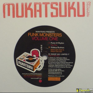 POETS OF RHYTHM / WALLACE BROTHERS - FUNK MONSTERS VOL.1