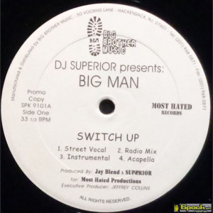 BIG MAN  - DJ SUPERIOR PRESENTS...