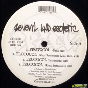 7L & ESOTERIC - PROTOCOL / TOUCH THE MIC / BE ALERT