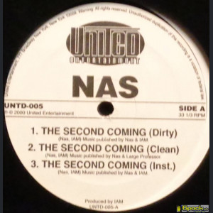 NAS / MOBB DEEP & BIG NOYD & ROXANNE SHANTE - THE SECOND COMING / WE LIVE THIS