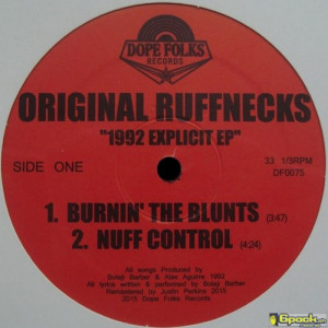 ORIGINAL RUFFNECKS - 1992 EXPLICIT EP