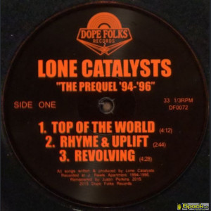 LONE CATALYSTS - THE PREQUEL '94-'96