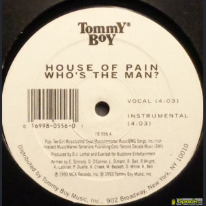 HOUSE OF PAIN - WHO'S THE MAN?