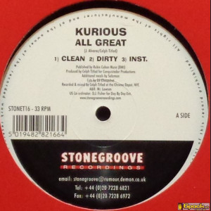 KURIOUS - ALL GREAT