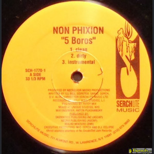 NON PHIXION - 5 BOROS / FOUR W'S