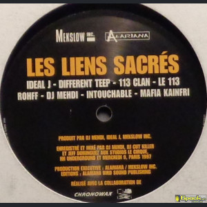 VARIOUS - LES LIENS SACRÉS - LE SOL, LE SANG, LA RUE