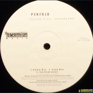 PENFOLD - COULD IT BE / HARDER WE TRY