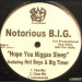 NOTORIOUS B.I.G. - HOPE YOU NIGGAS SLEEP / BIG BOOTY HOES