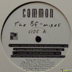 COMMON - THE BE-MIXES