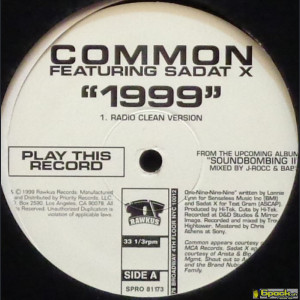 COMMON - "1999"