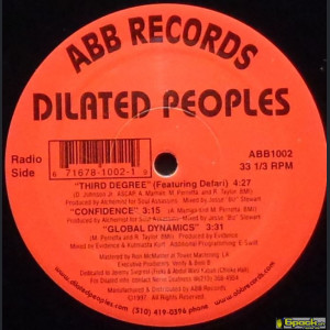 DILATED PEOPLES - THIRD DEGREE