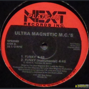 ULTRA MAGNETIC M.C.'S - FUNKY / MENTALLY MAD