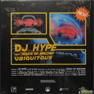 DJ HYPE  - UBIQUITOUS / PULL OUT YOUR CUT
