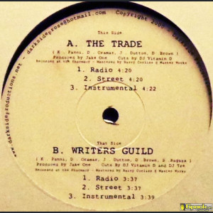 BOOM BAP PROJECT - THE TRADE / WRITERS GUILD