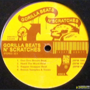 DJ RECTANGLE - GORILLA BEATS N' SCRATCHES