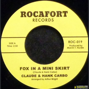 HANK CARBO - FOX IN A MINI SKIRT / BAD LUCK