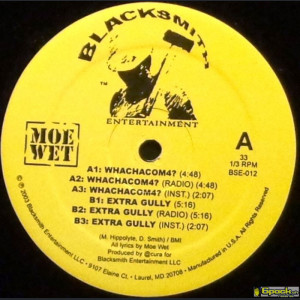 MOE WET - WHACHACOM4? / EXTRA GULLY