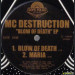 MC DESTRUCTION - BLOW OF DEATH EP