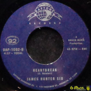THE JAMES HUNTER SIX - IF I ONLY KNEW /  HEARTBREAK