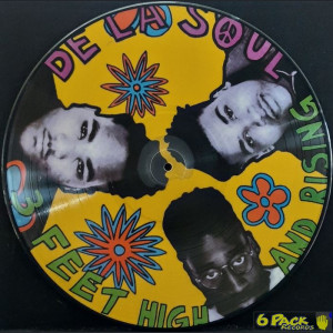 DE LA SOUL (Picture Disc) - 3 FEET HIGH AND RISING