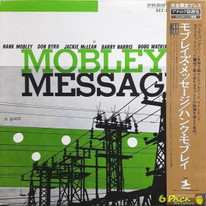 HANK MOBLEY - MOBLEY'S MESSAGE