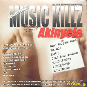 AKINYELE - LIVE AT THE BARBECUE - UNRELEASED HIT'S