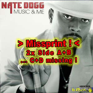 NATE DOGG - MUSIC & ME (!!! MISSPRINT !!!)
