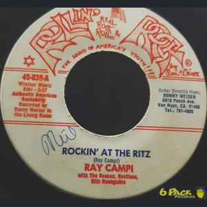 RAY CAMPI - ROCKIN' AT THE RITZ