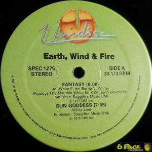 EARTH, WIND & FIRE - FANTASY / SUN GODDESS / LET'S GROOVE / SEPTEMBER