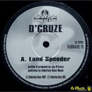 D'CRUZE - LAND SPEEDER / FIND MY WAY