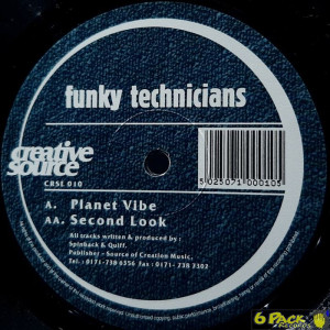 FUNKY TECHNICIANS - PLANET VIBE / SECOND LOOK