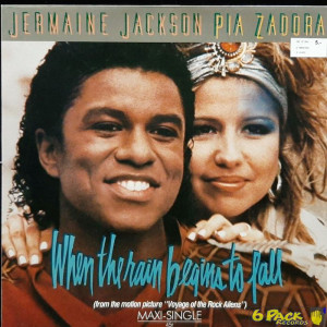 JERMAINE JACKSON AND PIA ZADORA - WHEN THE RAIN BEGINS TO FALL